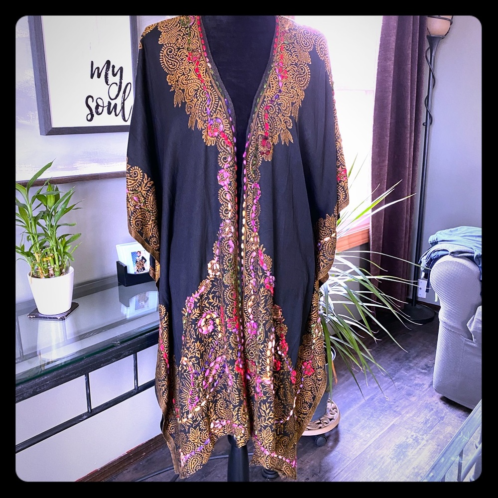 Open front Poncho